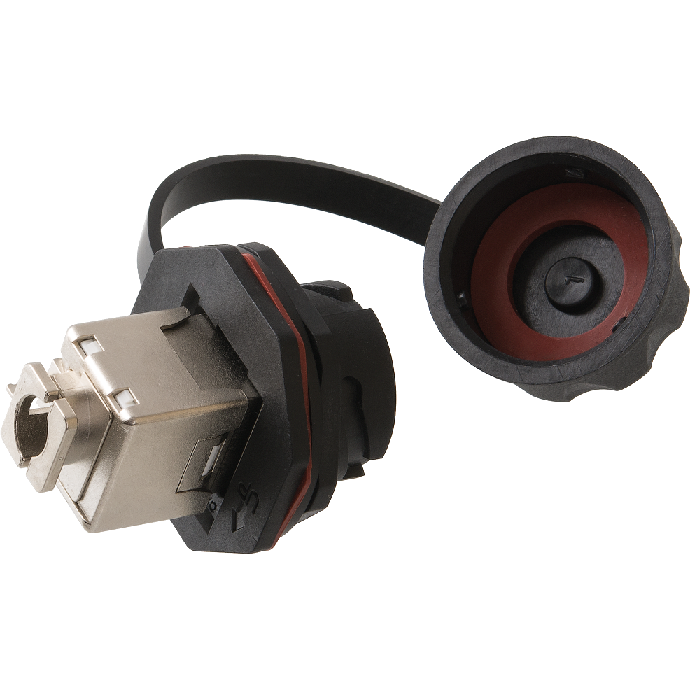 Розетка RJ-45 NIKOMAX NMC-KJSA2-IS-BK - фото 2