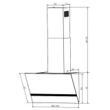 Вытяжка Elikor RISE WH 60 (243076)