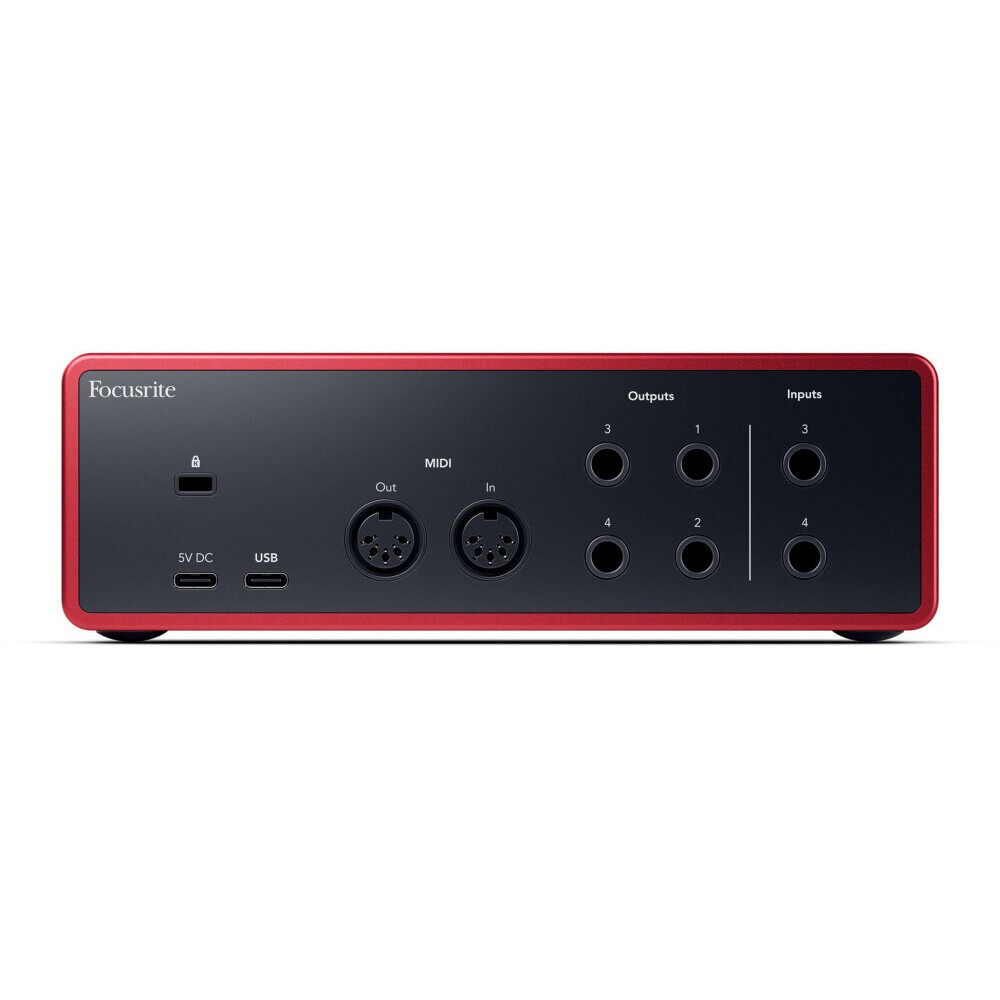 Звуковая карта Focusrite Scarlett 4i4 4th Generation - фото 4