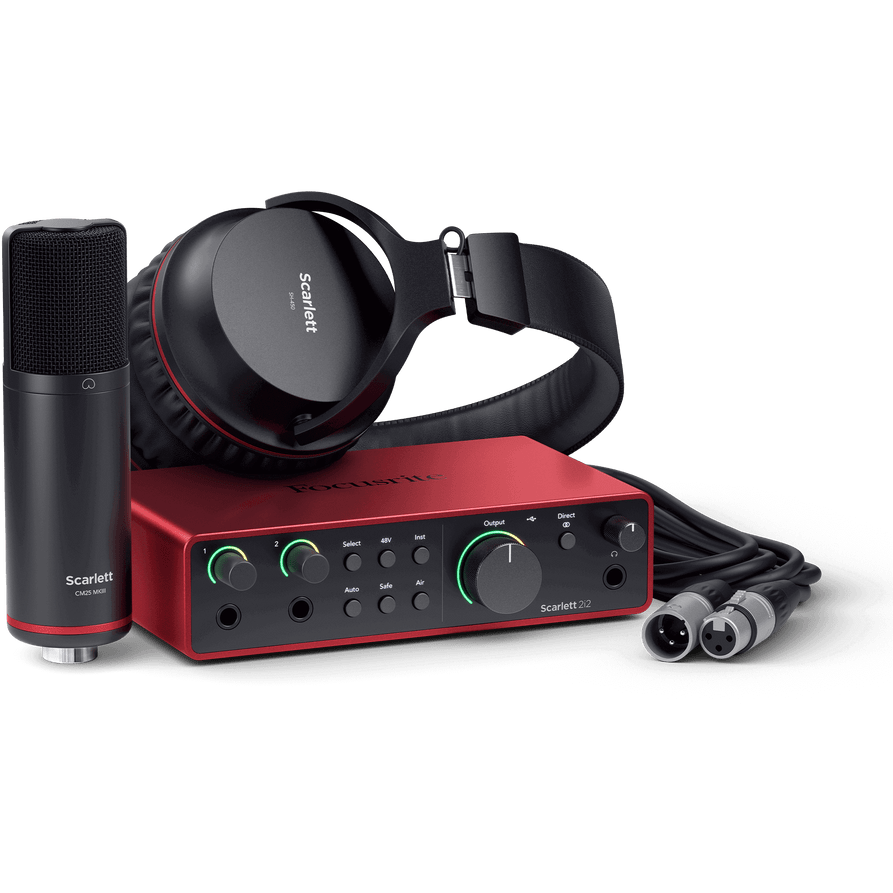 Звуковая карта Focusrite Scarlett 2i2 Studio 4th-Generation
