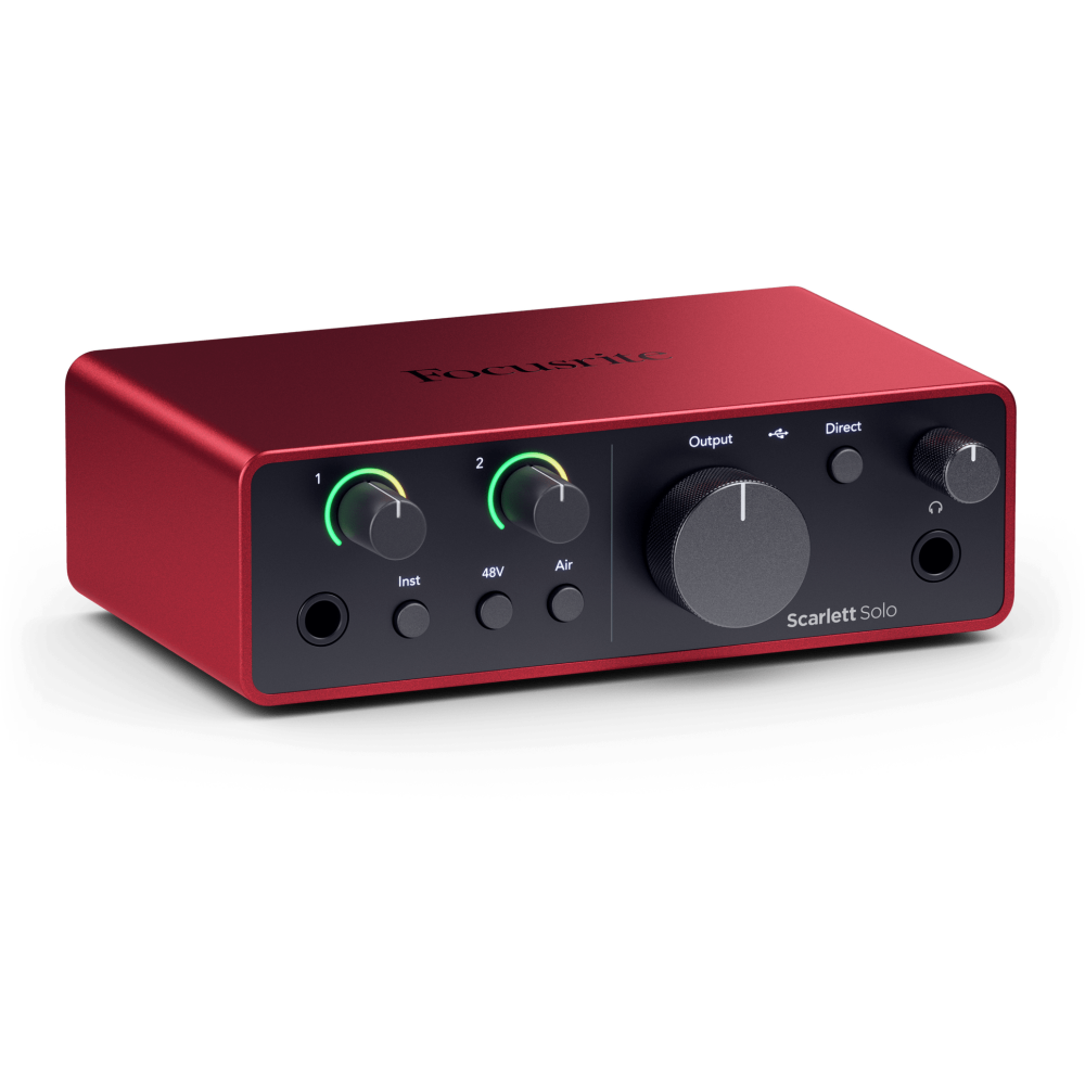 Звуковая карта Focusrite Scarlett Solo Studio 4th Generation - фото 2