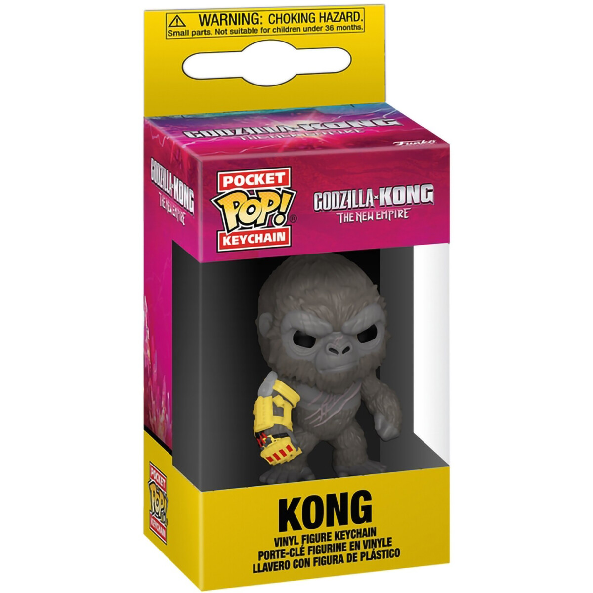 Брелок Funko Pocket POP! Godzilla Vs Kong NE Kong with Mechanical Arm - 75924 - фото 2