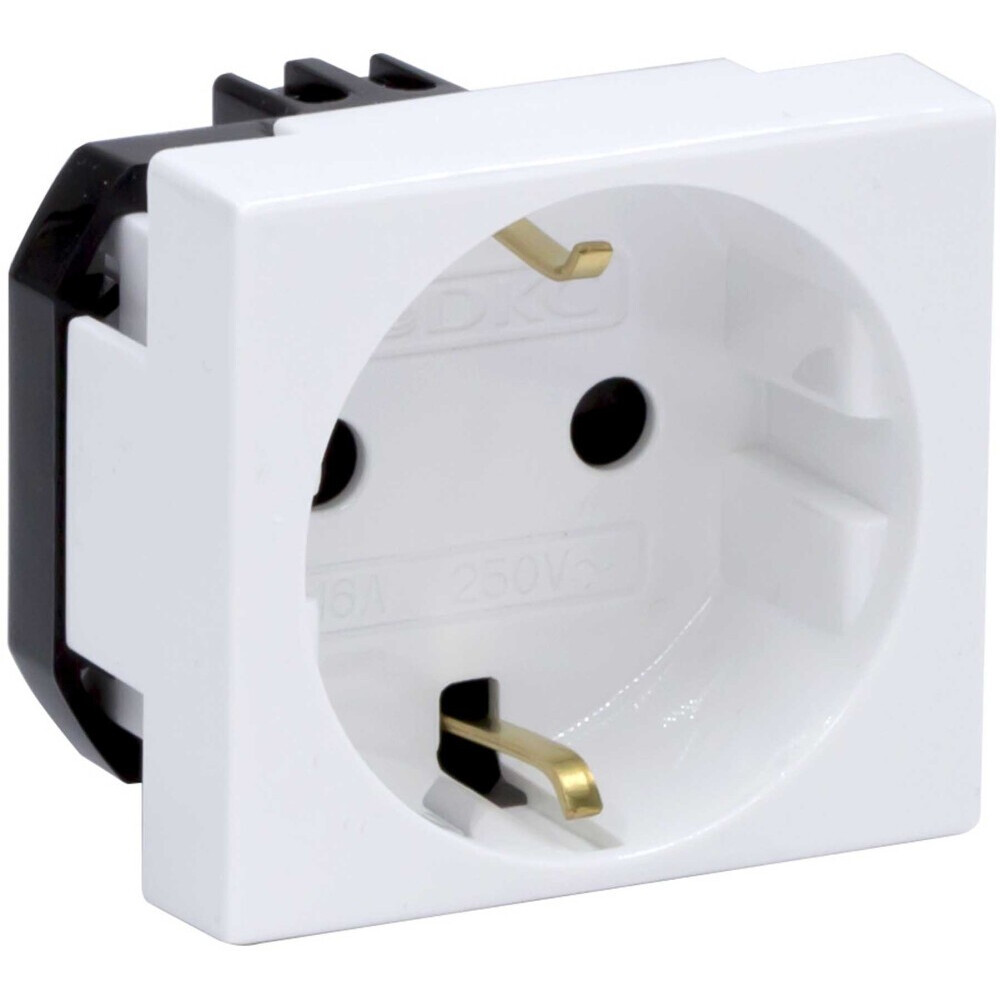 Электрическая розетка DKC Viva 45005