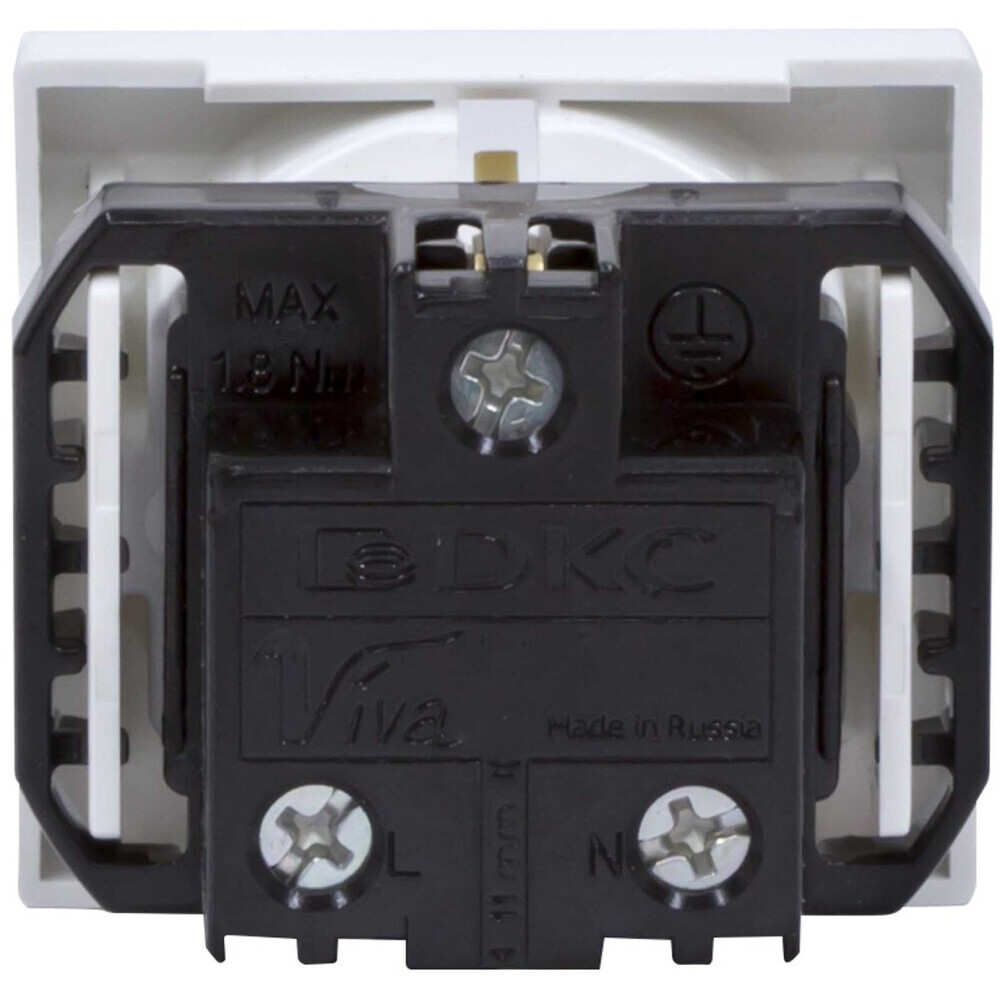 Электрическая розетка DKC Viva 45005 - фото 3