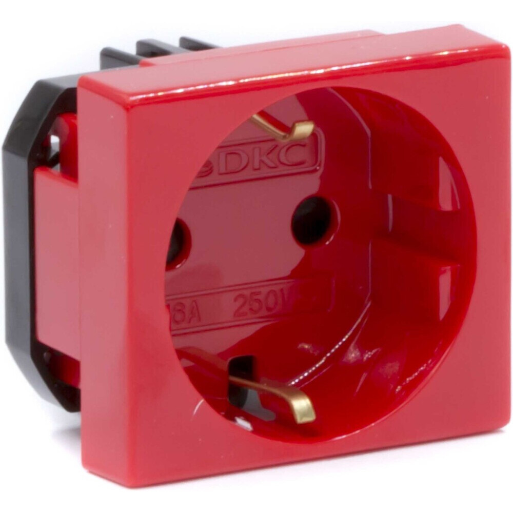 Электрическая розетка DKC Viva 45015
