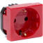 Электрическая розетка DKC Viva 45015
