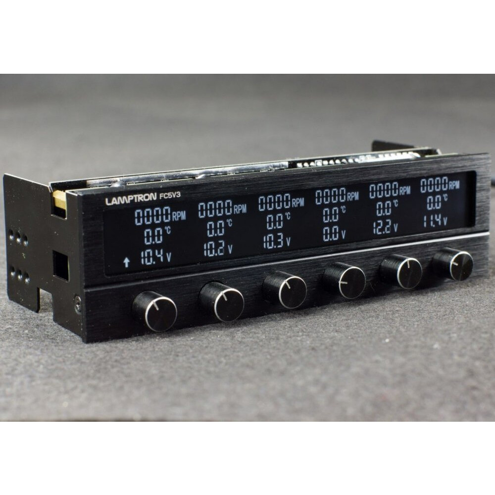 Контроллер вентиляторов Lamptron FC5 v3 - LAMP-FC0053H - фото 4
