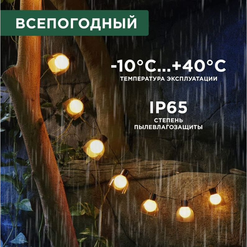 Гирлянда Rexant 602-2419 - фото 6