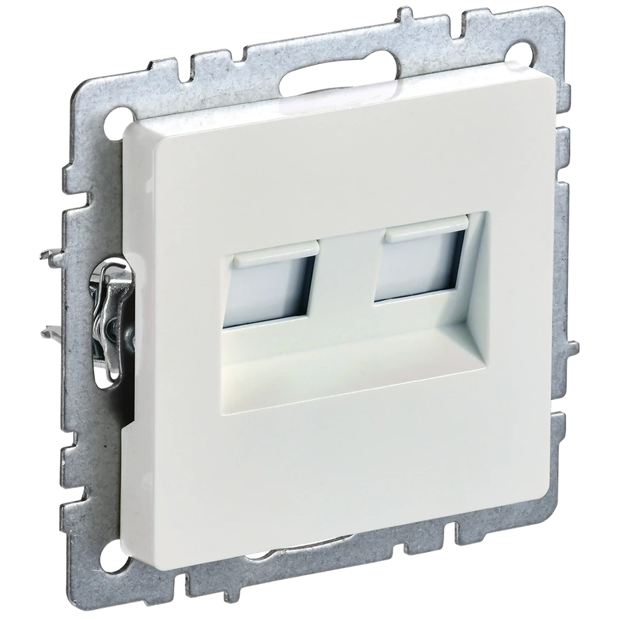 Розетка RJ-45 IEK BRITE BR-K20-1-K36