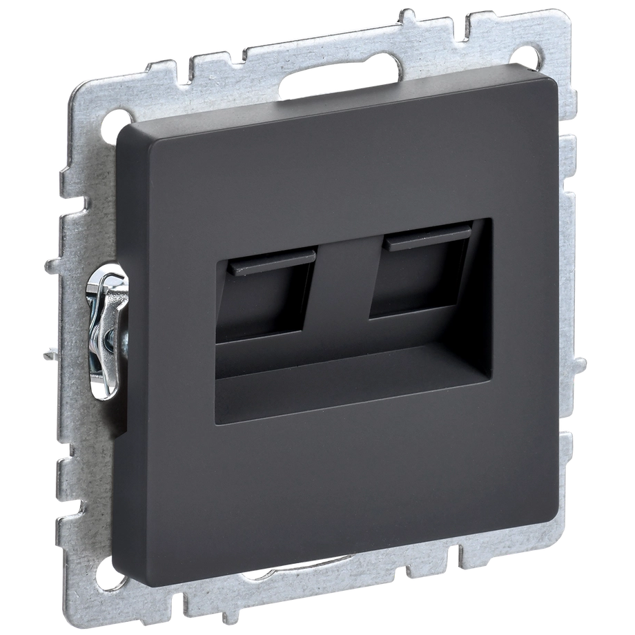 Розетка RJ-45 IEK BRITE BR-K20-1-K53