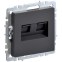 Розетка RJ-45 IEK BRITE BR-K20-1-K53