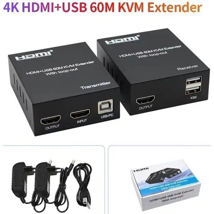 Удлинитель HDMI Orient VE049 - фото 4