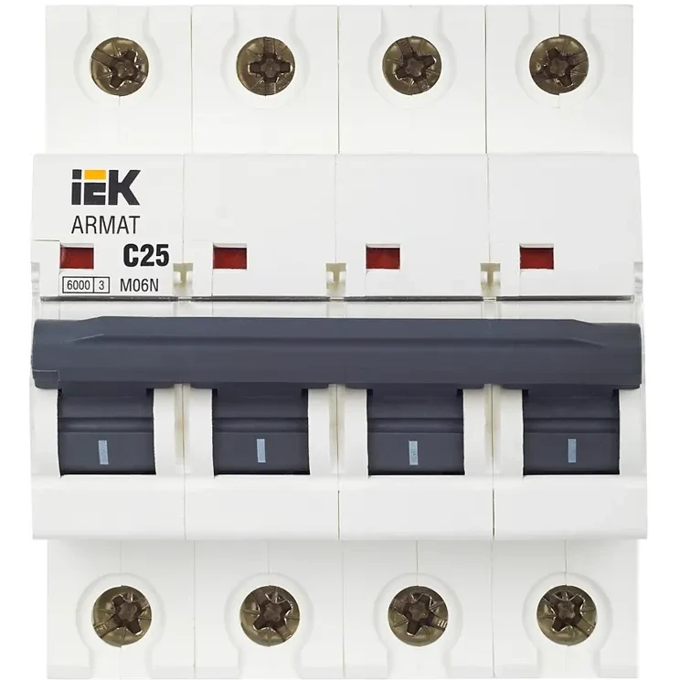 Автоматический выключатель IEK ARMAT AR-M06N-4-C025