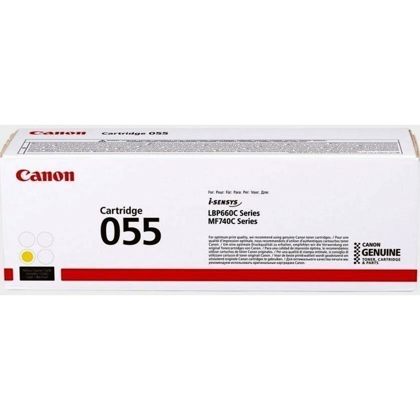 Картридж Canon 055 Yellow - 3013C002/3013C003