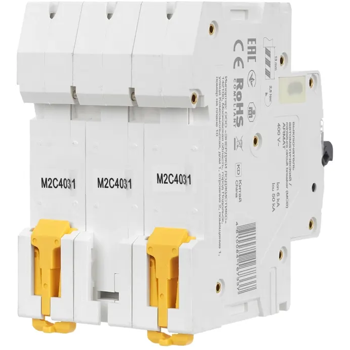 Автоматический выключатель IEK ARMAT AR-M10N-3-C040 - фото 2