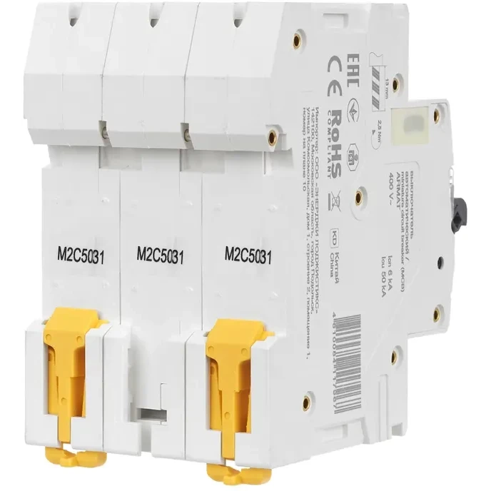 Автоматический выключатель IEK ARMAT AR-M10N-3-C050 - фото 2