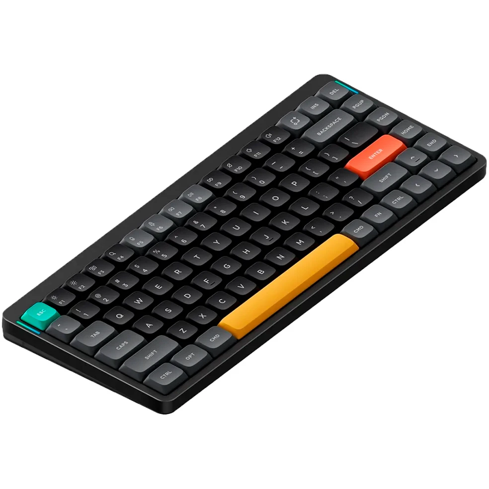 Клавиатура NuPhy AIR75v2 Wireless (Blue Switch) RGB Basalt Black - AIR75v2-BB-2 - фото 2