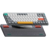 Клавиатура NuPhy AIR75v2 Wireless (Aloe Switch) RGB Lunar Gray (AIR75v2-LG-21)