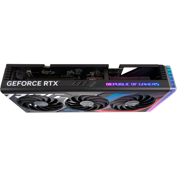 Видеокарта NVIDIA GeForce RTX 4070 Super ASUS OC 12Gb (ROG-STRIX-RTX4070S-O12G-GAMING) - фото 4