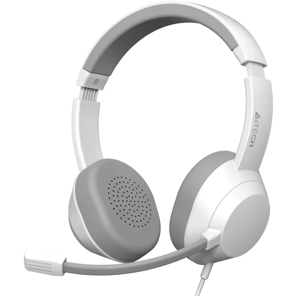 Гарнитура A4Tech Fstyler FH150U White/Grey - FH150U WHITE	 - фото 2