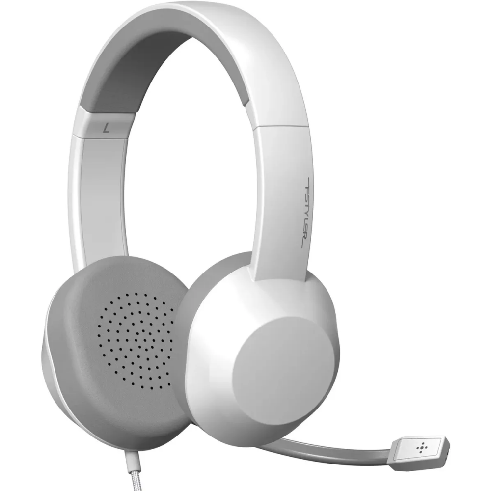 Гарнитура A4Tech Fstyler FH150U White/Grey - FH150U WHITE	 - фото 6