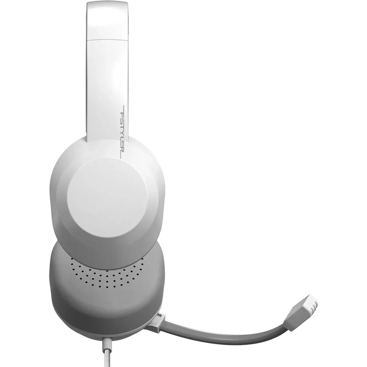 Гарнитура A4Tech Fstyler FH150U White/Grey - FH150U WHITE	 - фото 8