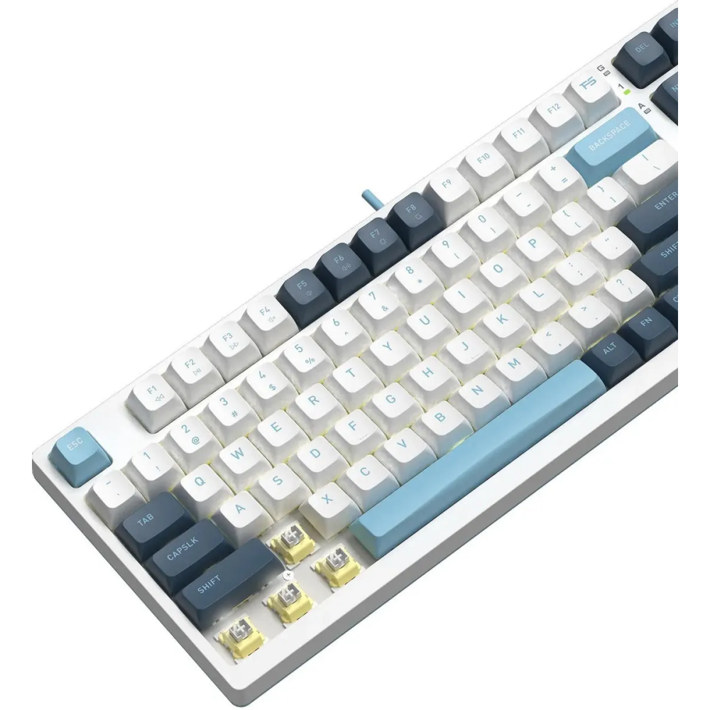 Клавиатура A4Tech Fstyler FS300 Panda Snowboarding - фото 11