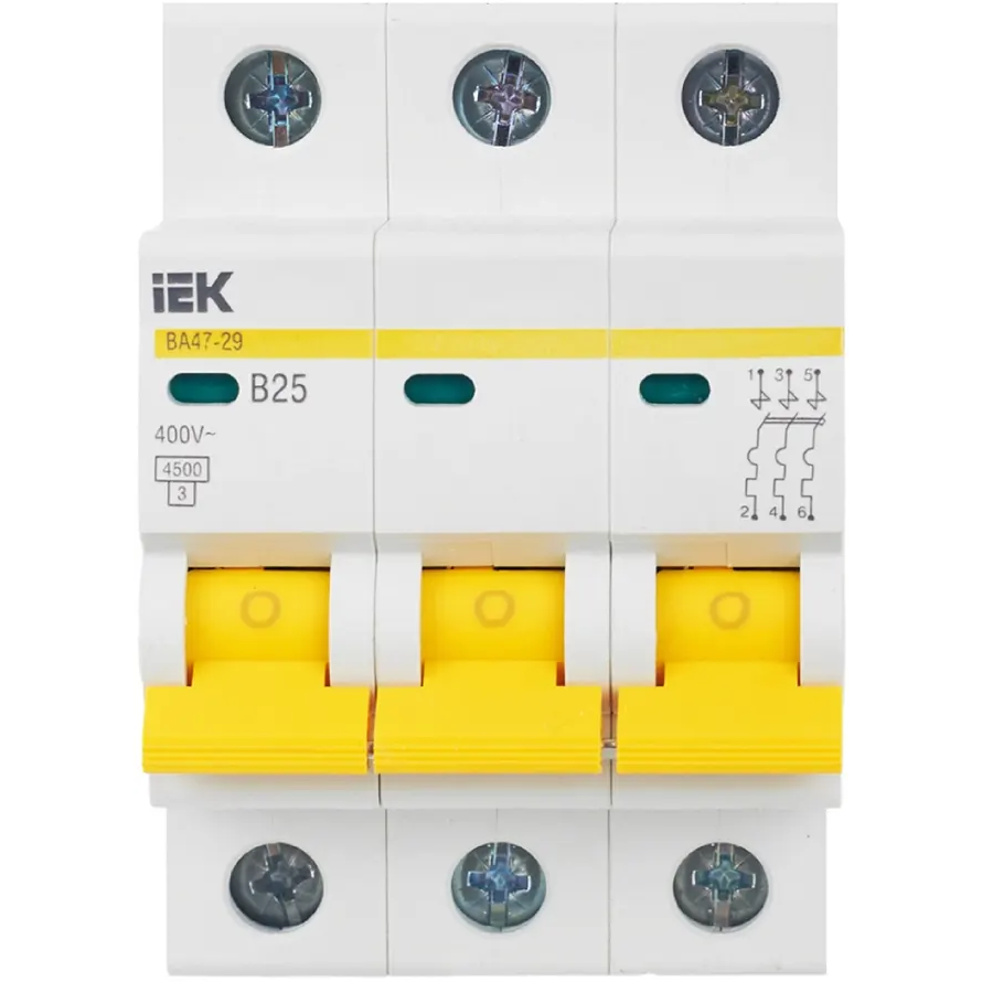 Автоматический выключатель IEK MVA20-3-025-B