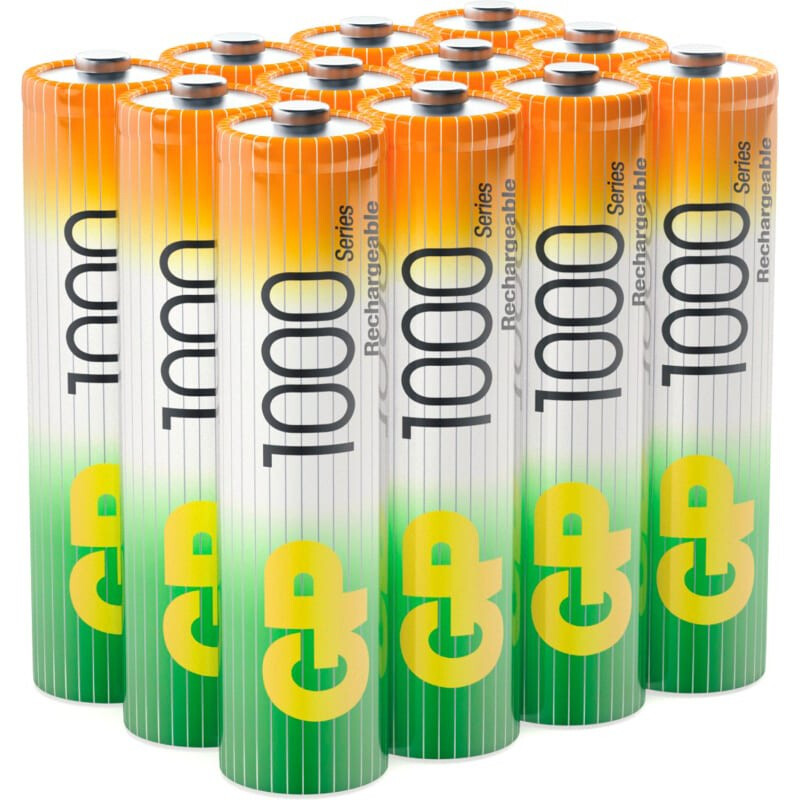 Аккумулятор GP (AAA, 1000mAh, 12 шт.)