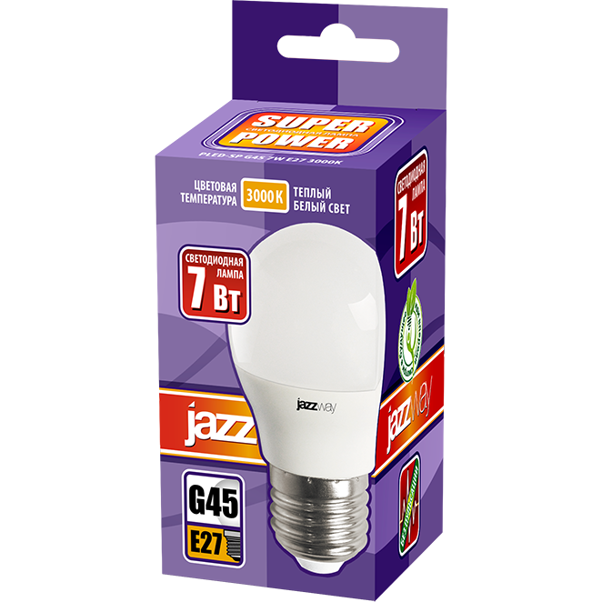 Светодиодная лампочка Jazzway 1027863-2 (7 Вт, E27) - фото 2
