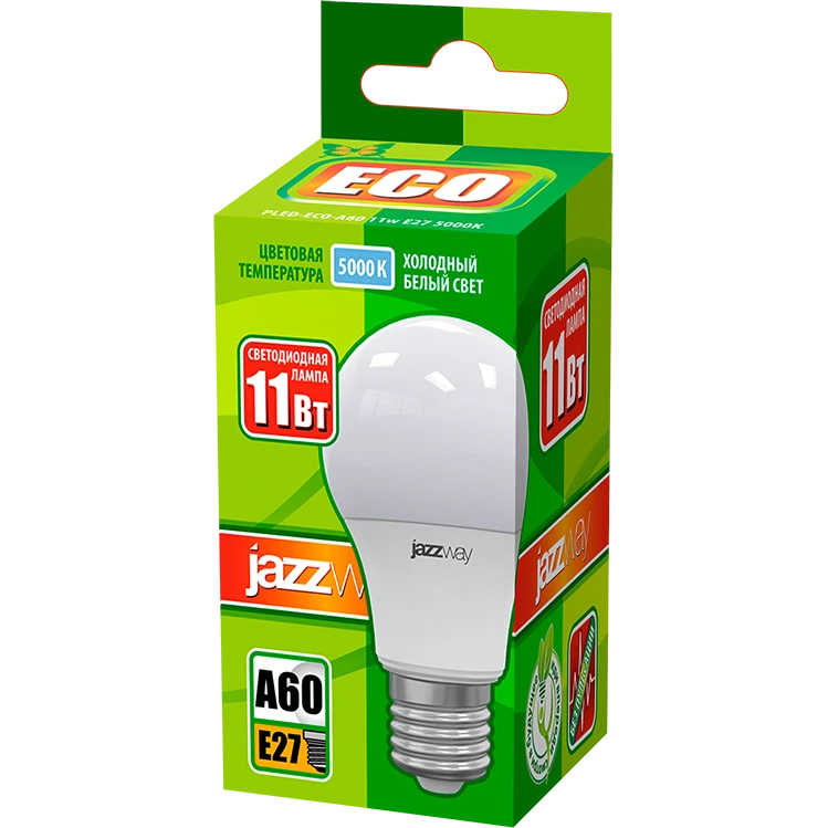 Светодиодная лампочка Jazzway 1033222 (11 Вт, E27) - фото 2