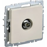 Розетка TV IEK BRITE BR-A10-O-K10