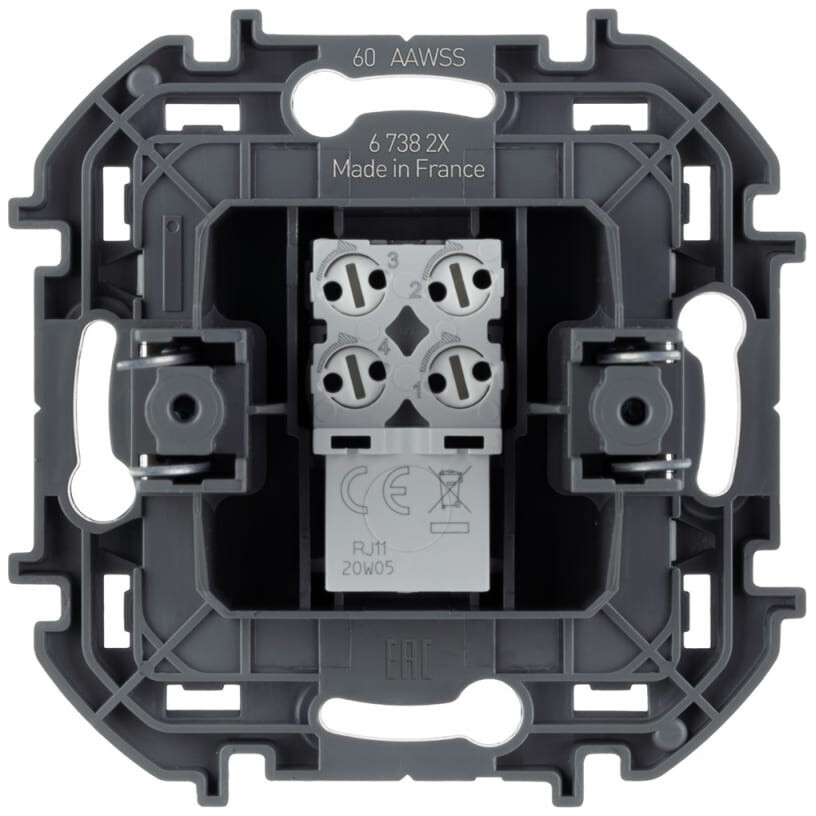 Розетка RJ-11 Legrand Inspiria 673821 - фото 3