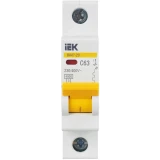 Автоматический выключатель IEK MVA20-1-063-C