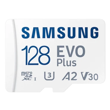 Карта памяти 128Gb MicroSD Samsung EVO Plus + SD адаптер (MB-MC128SA) - фото 2