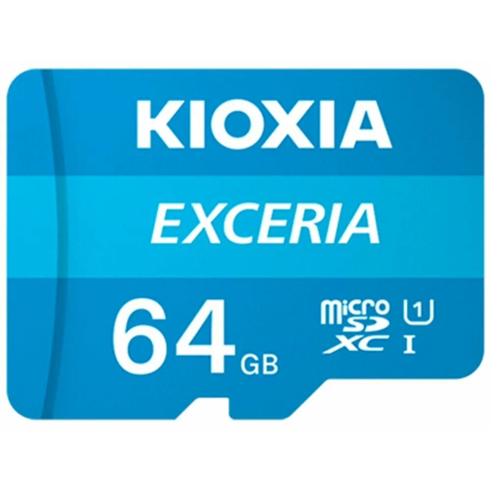 Карта памяти 64Gb MicroSD Kioxia Exceria + SD адаптер (LMEX1L064GG2) - фото 2