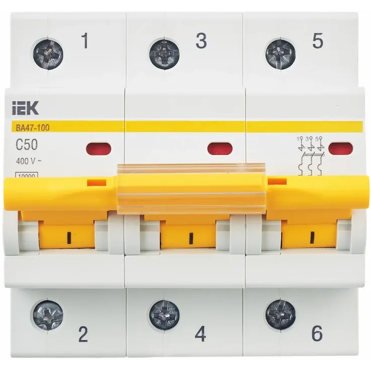 Автоматический выключатель IEK MVA40-3-050-C