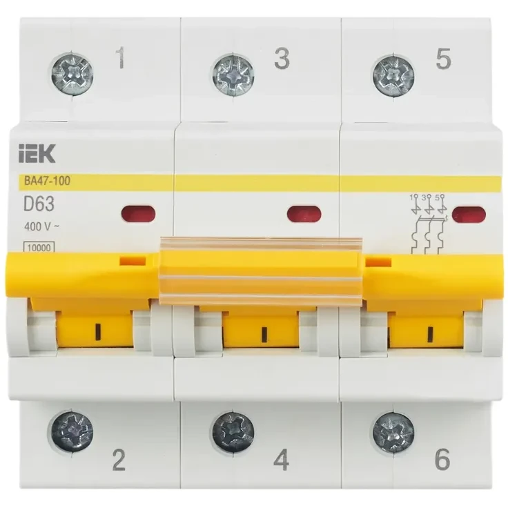Автоматический выключатель IEK MVA40-3-063-D