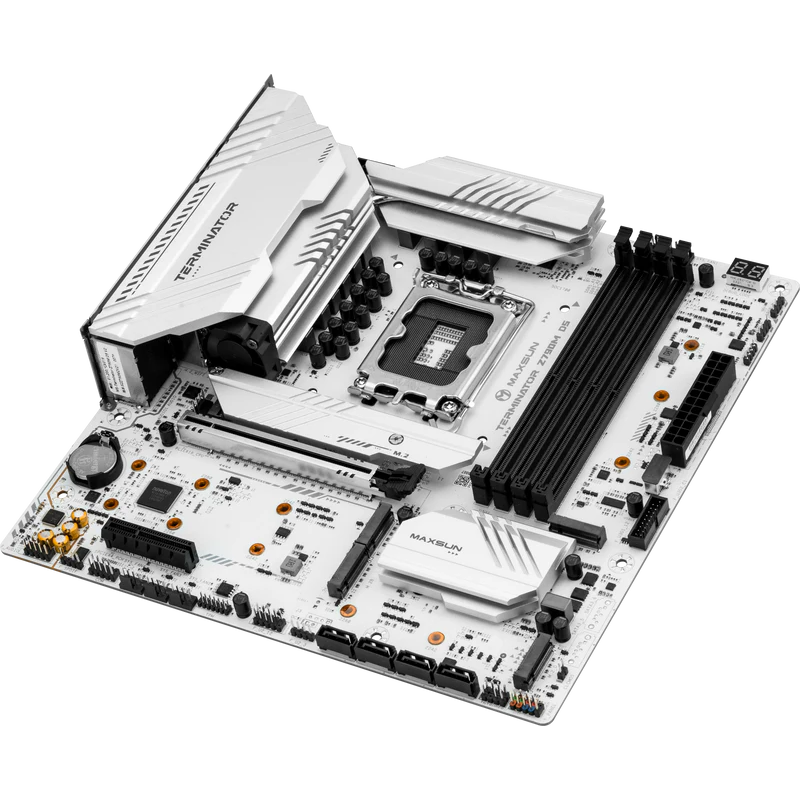 Материнская плата Maxsun Terminator Z790M D5 ICE - MS-TERMINATOR Z790M D5 ICE - фото 3