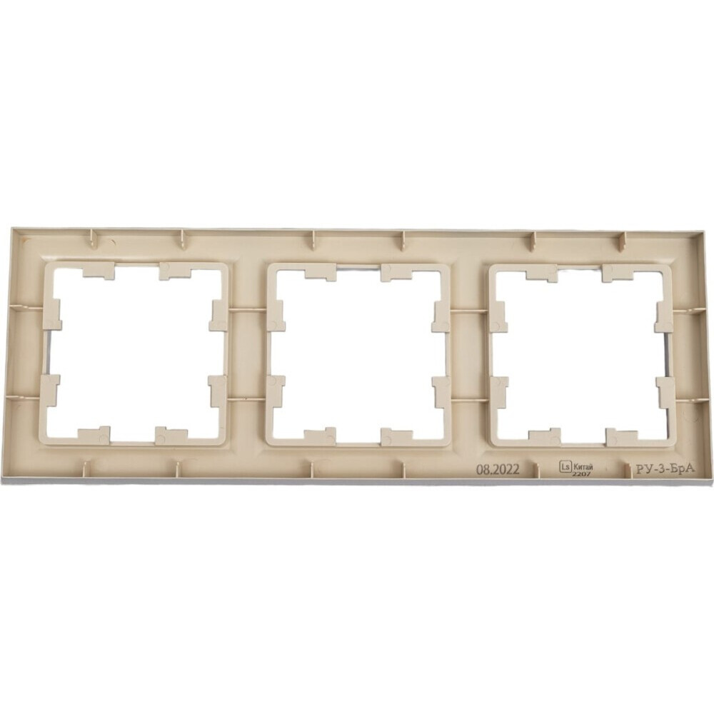 Рамка IEK BRITE BR-M32-K47 - фото 3