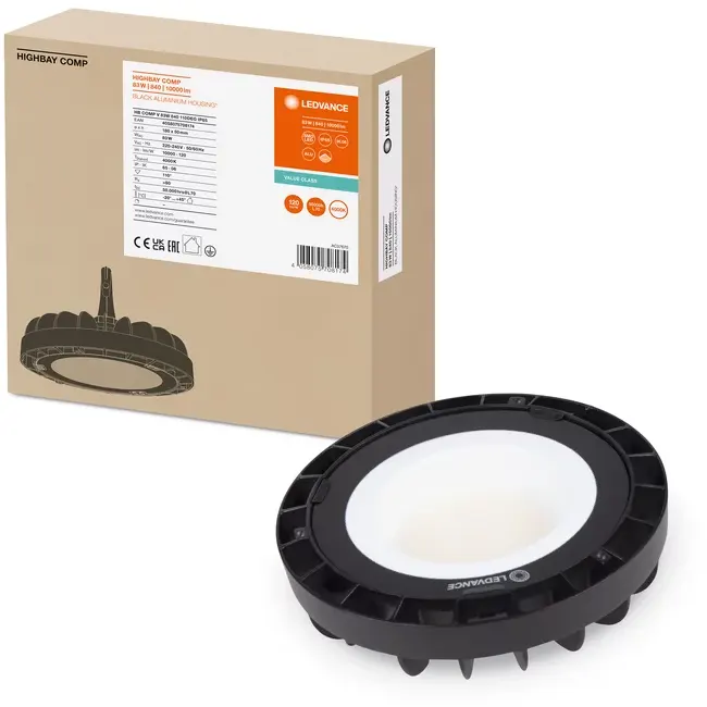 Светильник LEDVANCE High Bay Compact ДСП 83Вт 4000К - 4058075708174 - фото 5