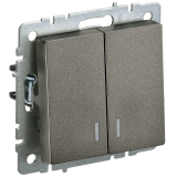Выключатель IEK BRITE BR-V20-1-10-K45