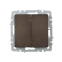 Выключатель IEK BRITE BR-V22-0-10-K45