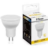 Светодиодная лампочка Feron LB-760 2700К (11 Вт, G5.3) (38137)