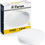 Светодиодная лампочка Feron LB-453 2700K (12 Вт, GX53) (25833)