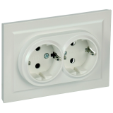 Электрическая розетка IEK BRITE BR-R24-16-K36-F