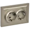 Электрическая розетка IEK BRITE BR-R24-16-K37-F