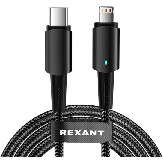 Кабель USB Type-C - Lightning, 1м, Rexant 18-7069