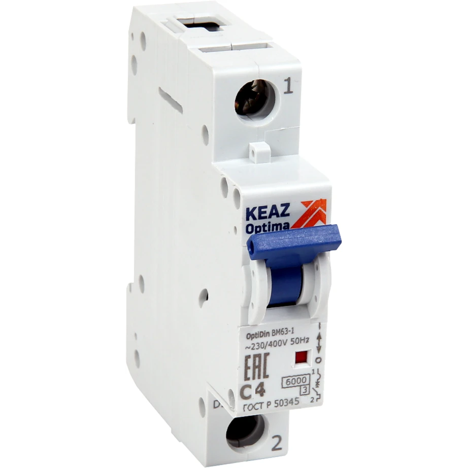 Автоматический выключатель КЭАЗ OptiDin BM63-1C40-УХЛ3 - 260510