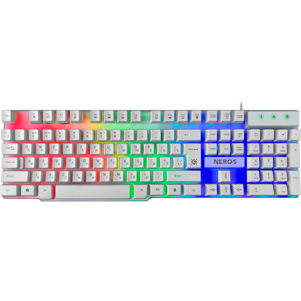 Клавиатура Defender Neros GK-147 White (45174)